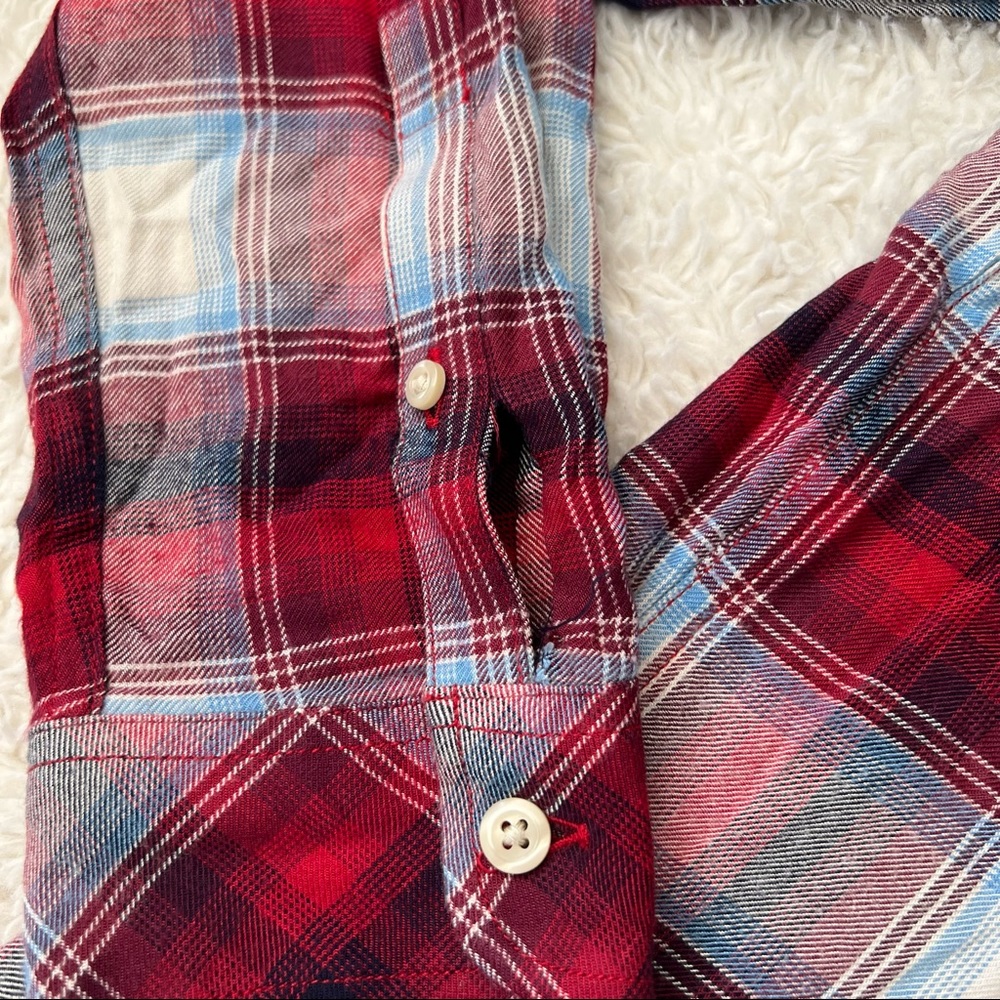 Gap + Pendleton Plaid Button Down Top - image 6